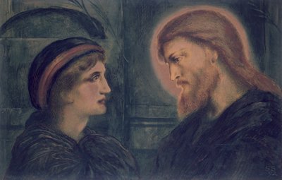 Christ and Youth by Simeon Solomon